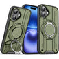 Rotating Ring Holder Magnetic MagSafe Phone Case, For iPhone 16, For iPhone 15 Pro Max, For iPhone 15 Pro, For iPhone 15 Plus