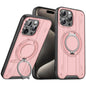 Rotating Ring Holder Magnetic MagSafe Phone Case, For iPhone 16, For iPhone 15 Pro Max, For iPhone 15 Pro, For iPhone 15 Plus