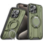 Rotating Ring Holder Magnetic MagSafe Phone Case, For iPhone 16, For iPhone 15 Pro Max, For iPhone 15 Pro, For iPhone 15 Plus