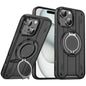 Rotating Ring Holder Magnetic MagSafe Phone Case, For iPhone 16, For iPhone 15 Pro Max, For iPhone 15 Pro, For iPhone 15 Plus