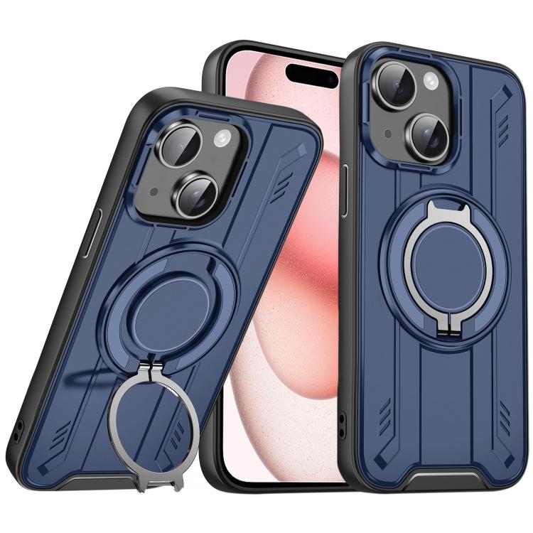 Rotating Ring Holder Magnetic MagSafe Phone Case, For iPhone 15, For iPhone 14 Plus, For iPhone 14, For iPhone 14 Pro