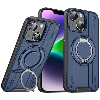 Rotating Ring Holder Magnetic MagSafe Phone Case, For iPhone 15, For iPhone 14 Plus, For iPhone 14, For iPhone 14 Pro