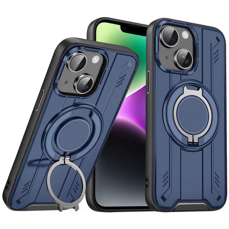 Rotating Ring Holder Magnetic MagSafe Phone Case, For iPhone 15, For iPhone 14 Plus, For iPhone 14, For iPhone 14 Pro