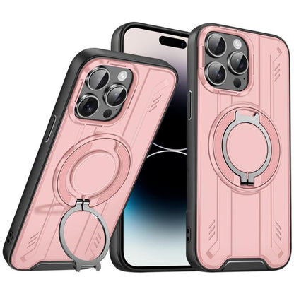 Rotating Ring Holder Magnetic MagSafe Phone Case, For iPhone 15, For iPhone 14 Plus, For iPhone 14, For iPhone 14 Pro