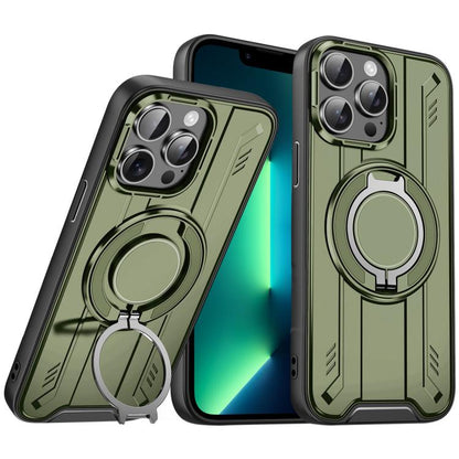 Rotating Ring Holder Magnetic MagSafe Phone Case, For iPhone 14 Pro Max, For iPhone 13 Pro Max, For iPhone 13 Pro, For iPhone 13