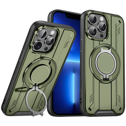 Rotating Ring Holder Magnetic MagSafe Phone Case, For iPhone 14 Pro Max, For iPhone 13 Pro Max, For iPhone 13 Pro, For iPhone 13