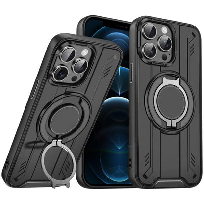 Rotating Ring Holder Magnetic MagSafe Phone Case, For iPhone 12 Pro Max, For iPhone 12 Pro, For iPhone 11 Pro Max, For iPhone 11