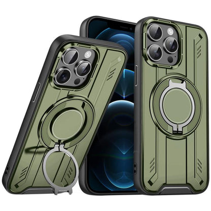 Rotating Ring Holder Magnetic MagSafe Phone Case, For iPhone 12 Pro Max, For iPhone 12 Pro, For iPhone 11 Pro Max, For iPhone 11