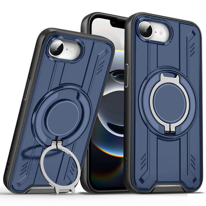 Rotating Ring Holder Magnetic MagSafe Phone Case, For iPhone 17e / 16e, For iPhone 16 Pro Max, For iPhone 16 Pro, For iPhone 16 Plus