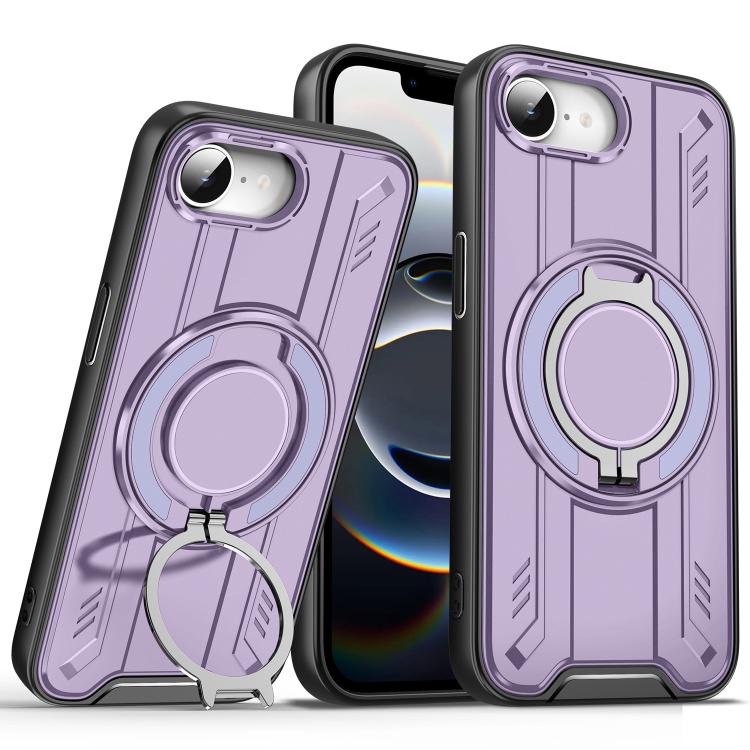 Rotating Ring Holder Magnetic MagSafe Phone Case, For iPhone 17e / 16e, For iPhone 16 Pro Max, For iPhone 16 Pro, For iPhone 16 Plus