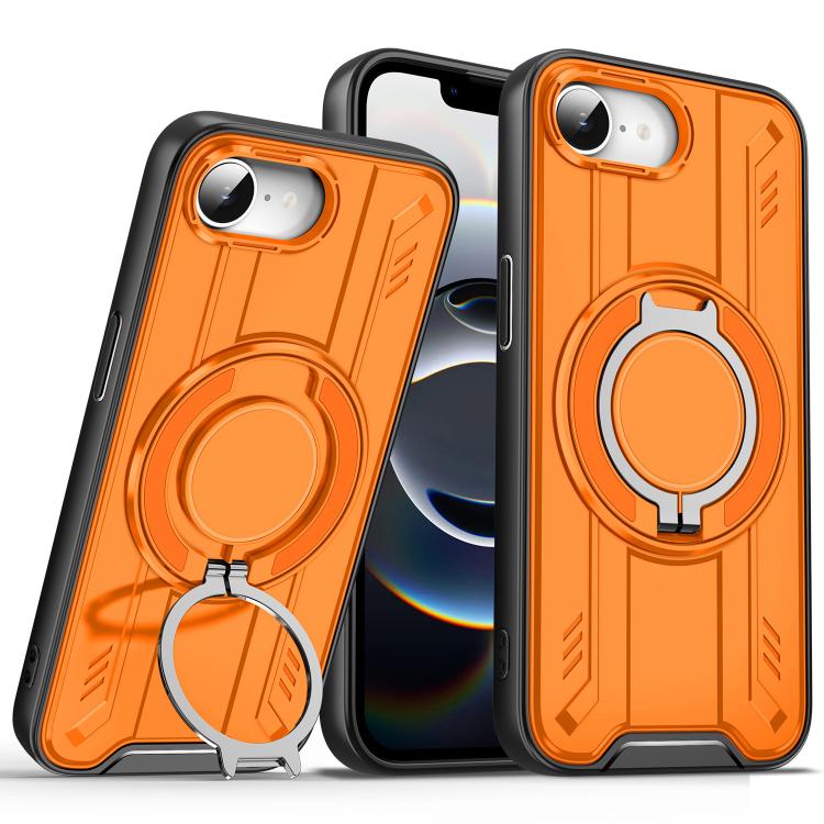 Rotating Ring Holder Magnetic MagSafe Phone Case, For iPhone 17e / 16e, For iPhone 16 Pro Max, For iPhone 16 Pro, For iPhone 16 Plus