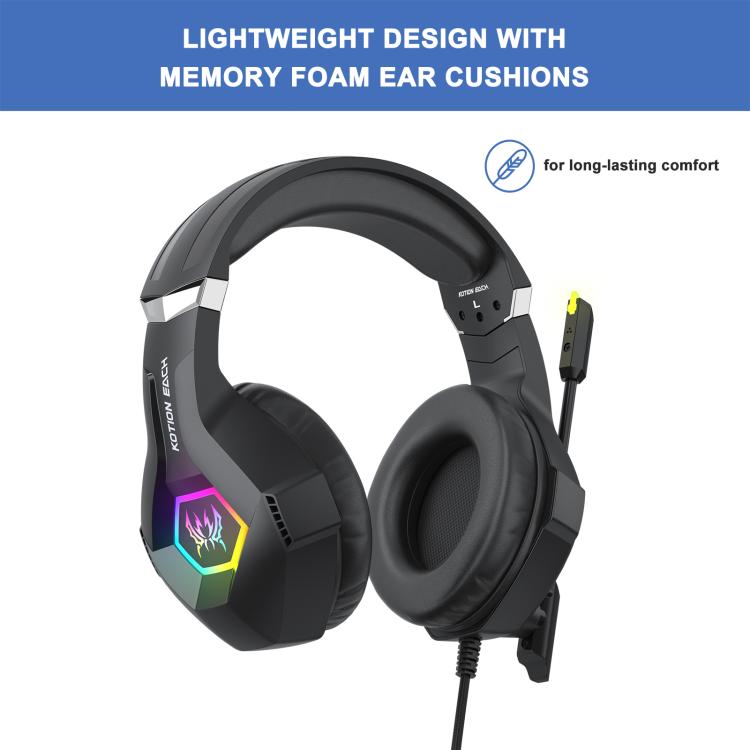 KOTION EACH GS450 Omni-directional Esports Headset with Mic, Length: About 1.9m