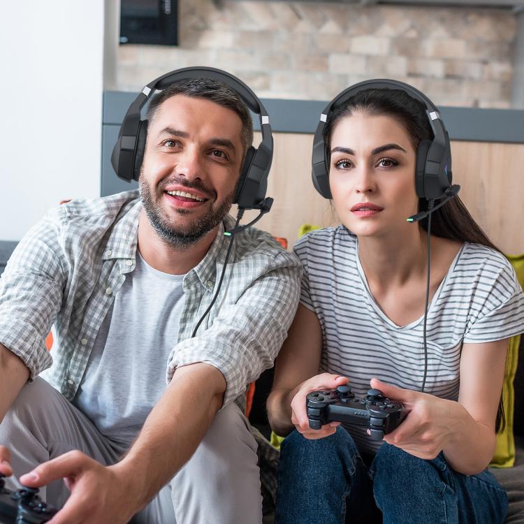 KOTION EACH GS450 Omni-directional Esports Headset with Mic, Length: About 1.9m