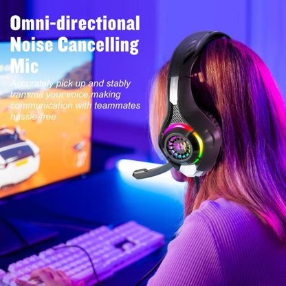 KOTION EACH GS410 Omni-directional Mic Noise Reduction Headset, Length: About 1.9m