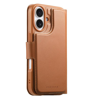CaseNeo Finger Grip Strap MagSafe Leather Phone Case, For iPhone 16, For iPhone 15 Pro Max, For iPhone 15 Pro, For iPhone 15 Plus / 14 Plus