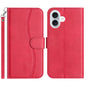 Dual-Folded S-shape Leather Phone Case, For iPhone Air, For iPhone 16 Pro Max, For iPhone 16 Pro, For iPhone 16 Plus