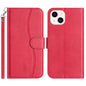 Dual-Folded S-shape Leather Phone Case, For iPhone 13, For iPhone 13 mini, For iPhone 12 / 12 Pro, For iPhone 12 Pro Max