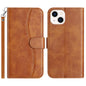 Dual-Folded S-shape Leather Phone Case, For iPhone 13, For iPhone 13 mini, For iPhone 12 / 12 Pro, For iPhone 12 Pro Max
