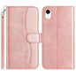 Dual-Folded S-shape Leather Phone Case, For iPhone X / XS, For iPhone XR, For iPhone XS Max, For iPhone 7 Plus / 8 Plus