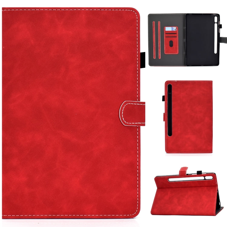 Cowhide Texture Horizontal Flip Leather Case with Holder & Card Slots & Sleep / Wake-up Function