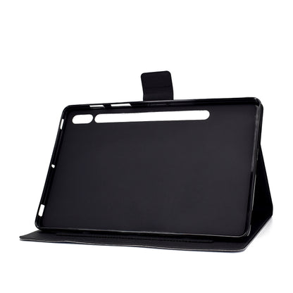 Electric Pressed Left Right Flat Leather Case with Sleep Function Pen Cover & Card Slot & Holder