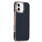 Electroplating Soft Side Sticker Leather MagSafe Phone Case, For iPhone 16e, For iPhone 16 Pro Max, For iPhone 16 Pro, For iPhone 16 Plus