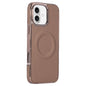 Electroplating Soft Side Sticker Leather MagSafe Phone Case, For iPhone 16, For iPhone 15 Pro Max, For iPhone 15 Pro, For iPhone 15 Plus