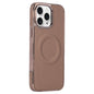 Electroplating Soft Side Sticker Leather MagSafe Phone Case, For iPhone 12, For iPhone 12 Pro Max, For iPhone 12 Pro, For iPhone 11 Pro Max