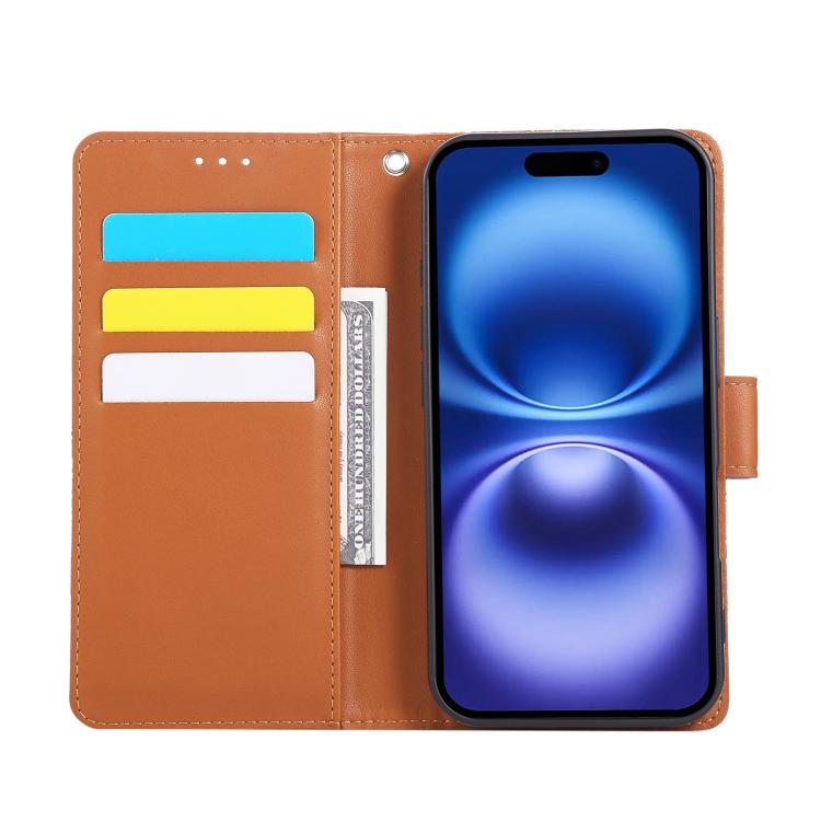 Rose Flower Embossed 3-Card Slots Leather Phone Case, For iPhone 16, For iPhone 15 Pro Max, For iPhone 15 Pro, For iPhone 15 Plus / 14 Plus