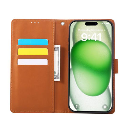 Rose Flower Embossed 3-Card Slots Leather Phone Case, For iPhone 17 Pro Max, For iPhone 17 Pro, For iPhone 17, For iPhone Air