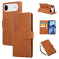Rose Flower Embossed 3-Card Slots Leather Phone Case, For iPhone Air, For iPhone 16 Pro Max, For iPhone 16 Pro, For iPhone 16 Plus