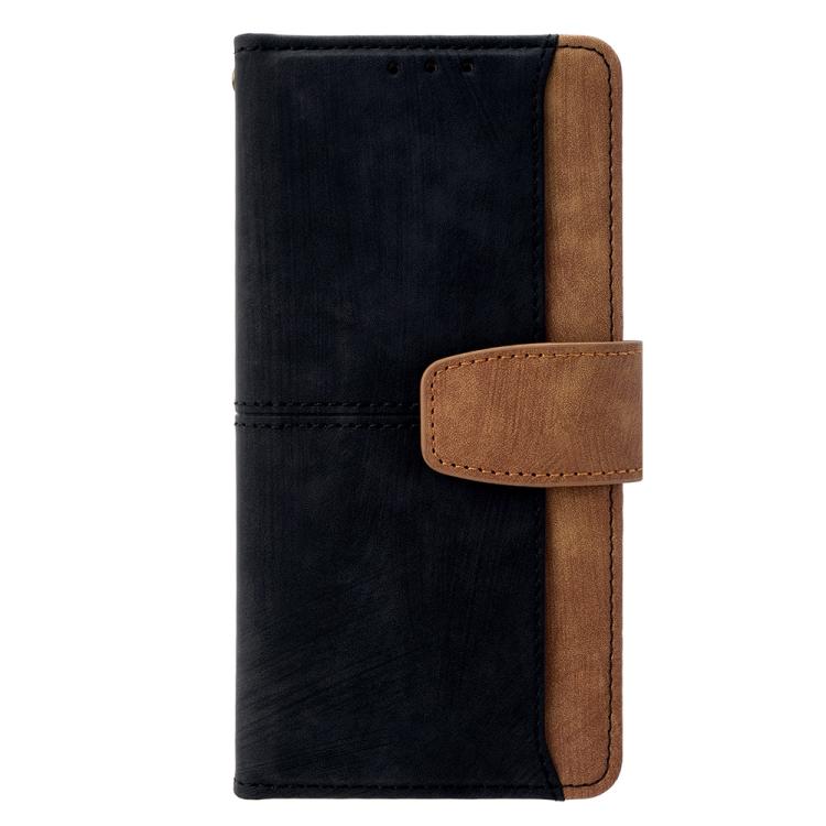 Color Stitching Skin Feel Leather RFID Blocking Phone Case, For iPhone 11 Pro