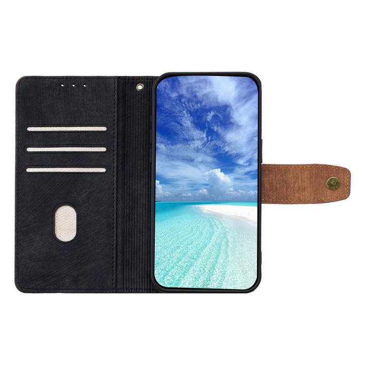 Color Stitching Skin Feel Leather RFID Blocking Phone Case, For iPhone 11 Pro