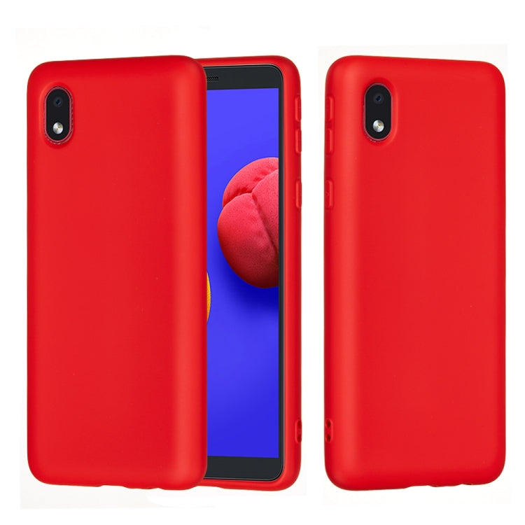 Solid Color Liquid Silicone Dropproof Full Coverage Protective Case