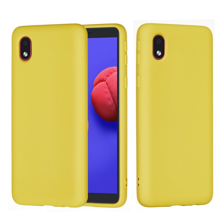 Solid Color Liquid Silicone Dropproof Full Coverage Protective Case