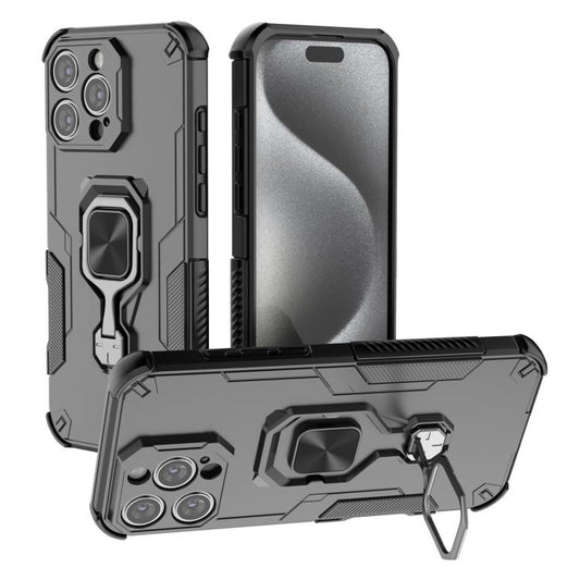 Metal Kickstand TPU Hybrid PC Phone Case, For iPhone 16 Pro Max, For iPhone 16 Pro, For iPhone 16 Plus, For iPhone 16