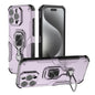 Metal Kickstand TPU Hybrid PC Phone Case, For iPhone 16 Pro Max, For iPhone 16 Pro, For iPhone 16 Plus, For iPhone 16