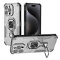Metal Kickstand TPU Hybrid PC Phone Case, For iPhone 15 Pro Max, For iPhone 15 Pro, For iPhone 14 Plus / 15 Plus, For iPhone 15