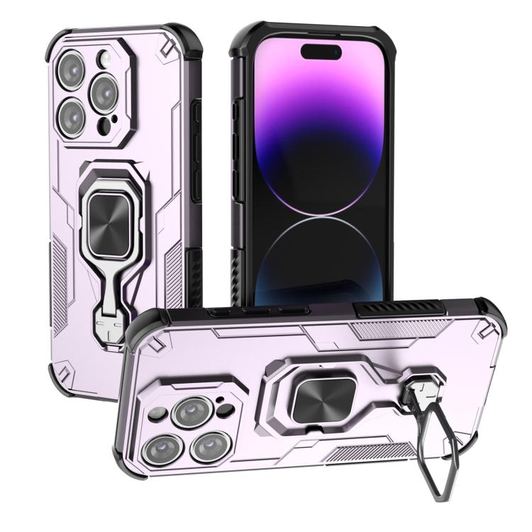 Metal Kickstand TPU Hybrid PC Phone Case, For iPhone 15 Pro Max, For iPhone 15 Pro, For iPhone 14 Plus / 15 Plus, For iPhone 15