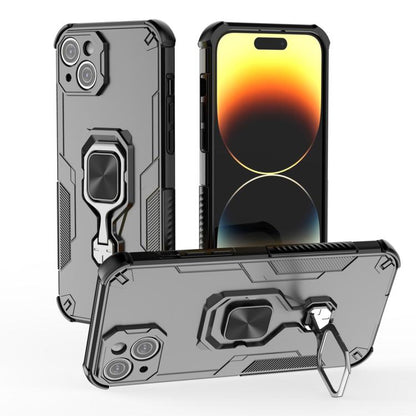 Metal Kickstand TPU Hybrid PC Phone Case, For iPhone 15 Pro Max, For iPhone 15 Pro, For iPhone 14 Plus / 15 Plus, For iPhone 15