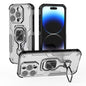 Metal Kickstand TPU Hybrid PC Phone Case, For iPhone 14, For iPhone 14 Pro, For iPhone 14 Pro Max, For iPhone 13 Pro Max