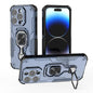 Metal Kickstand TPU Hybrid PC Phone Case, For iPhone 14, For iPhone 14 Pro, For iPhone 14 Pro Max, For iPhone 13 Pro Max