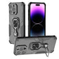 Metal Kickstand TPU Hybrid PC Phone Case, For iPhone 14, For iPhone 14 Pro, For iPhone 14 Pro Max, For iPhone 13 Pro Max