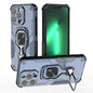 Metal Kickstand TPU Hybrid PC Phone Case, For iPhone 14, For iPhone 14 Pro, For iPhone 14 Pro Max, For iPhone 13 Pro Max