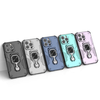 Metal Kickstand TPU Hybrid PC Phone Case, For iPhone 13 Pro, For iPhone 13