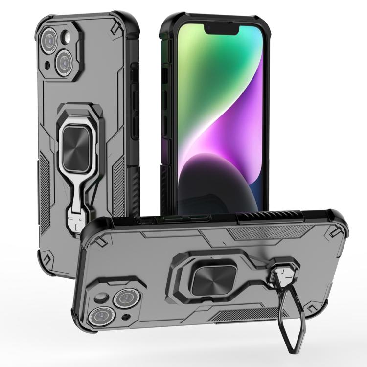 Metal Kickstand TPU Hybrid PC Phone Case, For iPhone 13 Pro, For iPhone 13