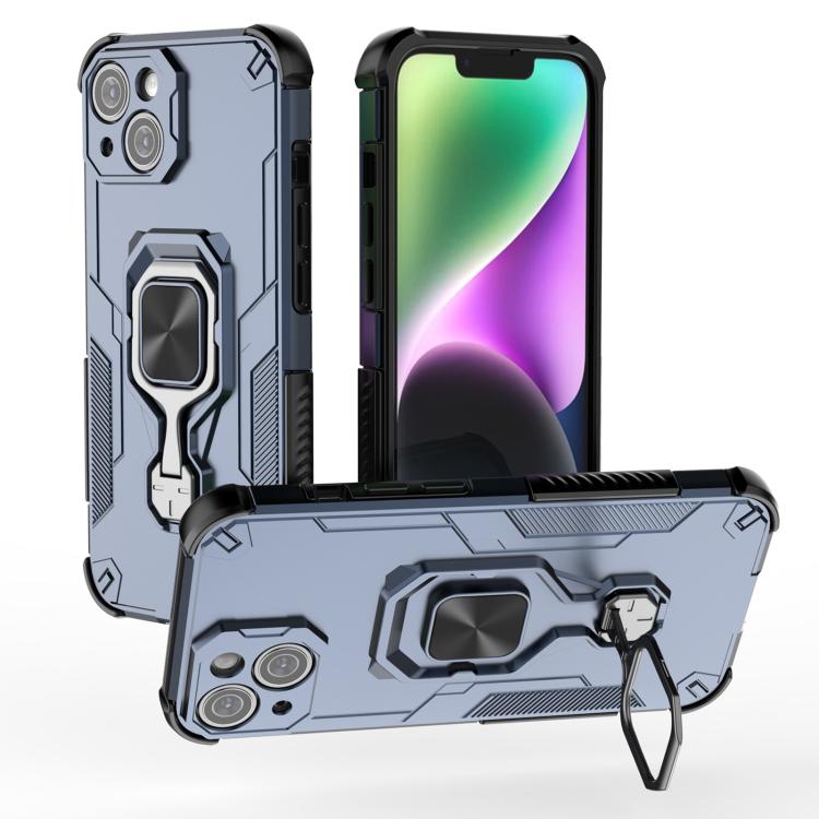 Metal Kickstand TPU Hybrid PC Phone Case, For iPhone 13 Pro, For iPhone 13