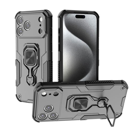 Metal Kickstand TPU Hybrid PC Phone Case, For iPhone 17 Pro Max, For iPhone 17 Pro, For iPhone 17, For iPhone Air