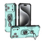 Metal Kickstand TPU Hybrid PC Phone Case, For iPhone 17 Pro Max, For iPhone 17 Pro, For iPhone 17, For iPhone Air