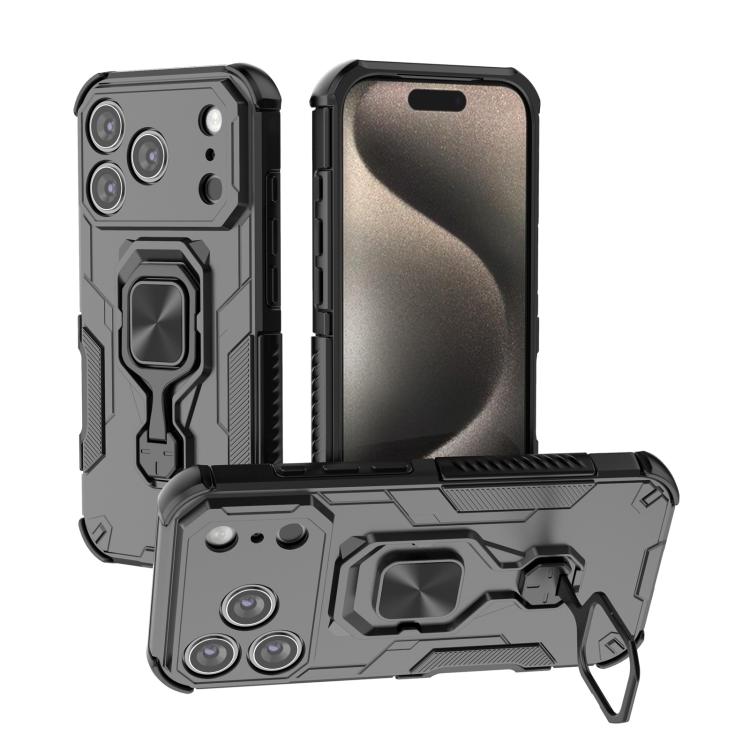 Metal Kickstand TPU Hybrid PC Phone Case, For iPhone 17 Pro Max, For iPhone 17 Pro, For iPhone 17, For iPhone Air
